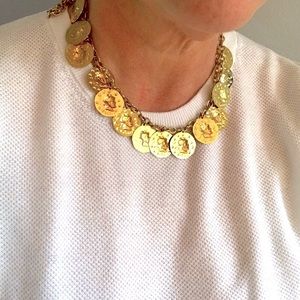 Gold Coin Necklace